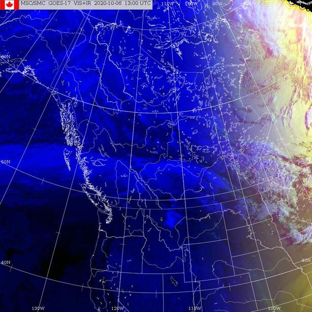 Western Canada Satellite Imagery